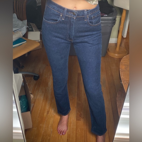 Levi’s 505s Dark Wash Straight Leg Jeans - Picture 2 of 8